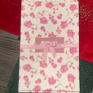 Stanley Love Shack Fancy Tumbler - Pink Rose Patterned - NIB 40 oz.